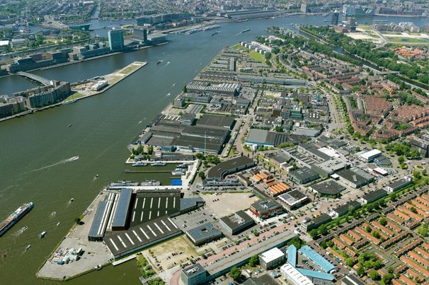 Hamerkwartier Luchtfoto door Gemeente Amsterdam (bron: Gemeente Amsterdam)