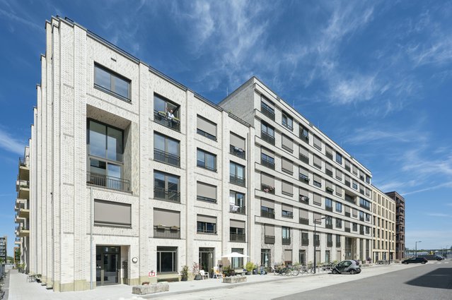 Gevel straatkant Stadsveteraan 020 door Leonard Faustle (bron: Heren 5 Architecten)