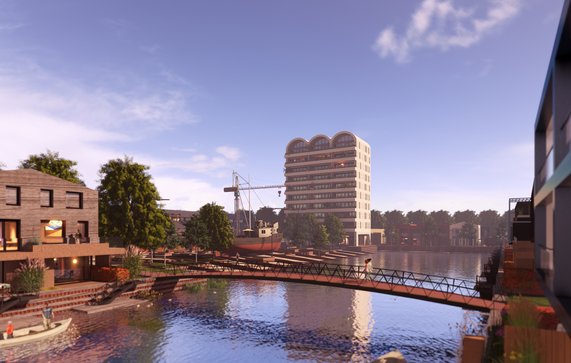 Meppel deelproject Scheepswerf-Kop van Noordpoort (1) door gemeente Meppel (bron: gemeente Meppel)