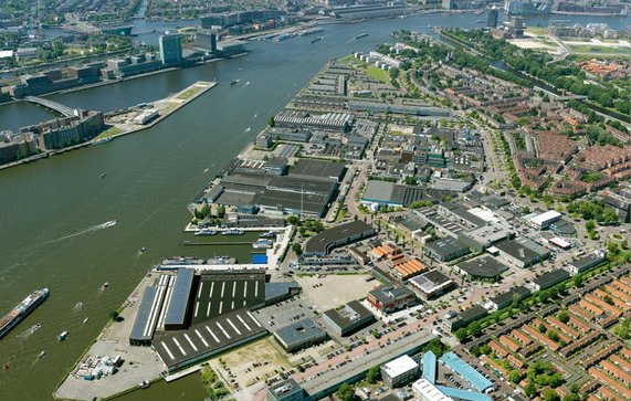Hamerkwartier Luchtfoto door Gemeente Amsterdam (bron: Gemeente Amsterdam)