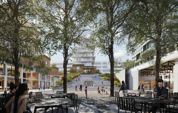 Zomerhofkwartier door ECHO urban design (bron: ECHO urban design)
