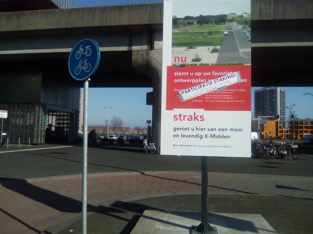 K-buurt bord participatie