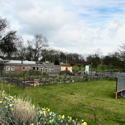 Buurthuis waar de toekomstige wooncoöperatie verrijst door Vereniging Community Land Trust H-Buurt (bron: Vereniging Community Land Trust H-Buurt)