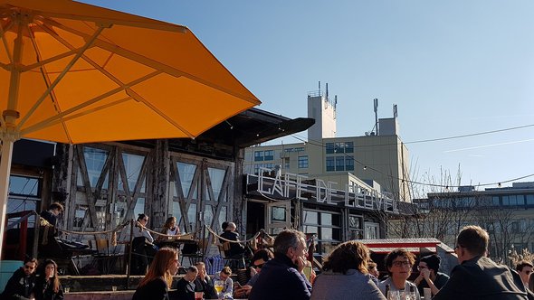 Jam Willem Doormembal from Amsterdam Haarlem Nederland Projektgebiet "De Ceuvel" in Amsterdam-Noord 23 februari 2019