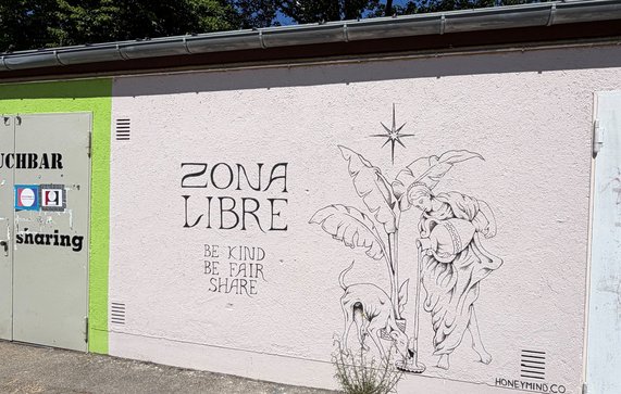 Kreativquartier Zona Libre door Martijn van Veelen (bron: Martijn van Veelen)