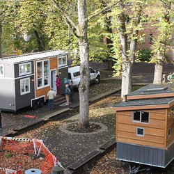 Tiny houses, houten huisjes -> DanDavidCook, Portland