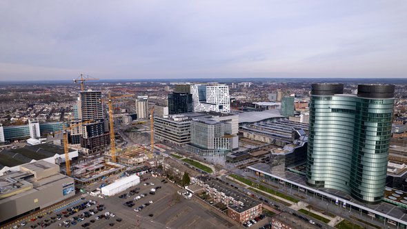 Stationsgebied Utrecht door Maarten Zeehandelaar (bron: Shutterstock)