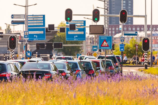 Spitsuur, Amsterdam door Martin Bergsma (bron: shutterstock.com)