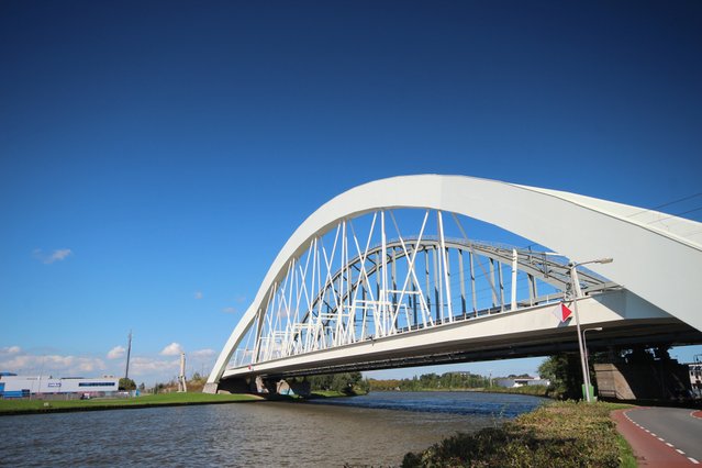 Demkabrug en Werkspoorbrug Utrecht door Andre Muller (bron: Shutterstock)