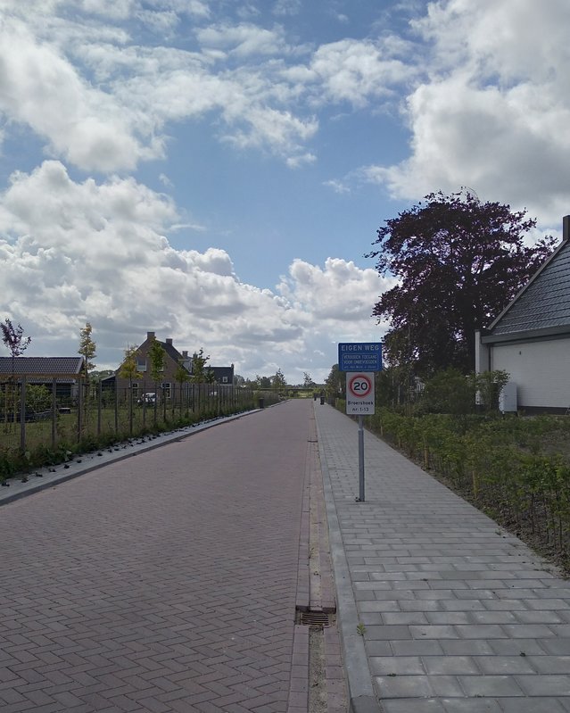 Particuliere ontsluitingsweg, ‘Broershoek’ door Arjen van der Burg (bron: Arjen van der Burg)