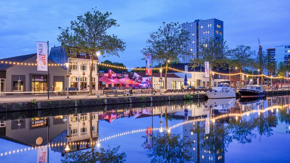Piushaven, Tilburg door TonyV3112 (bron: Shutterstock)