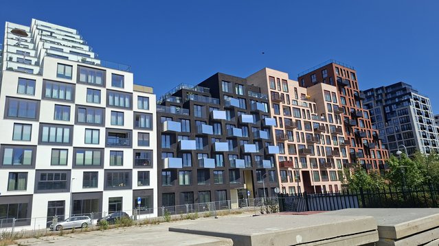 Woonblokken Hyde Park door Joop de Haan (bron: Joop de Haan)