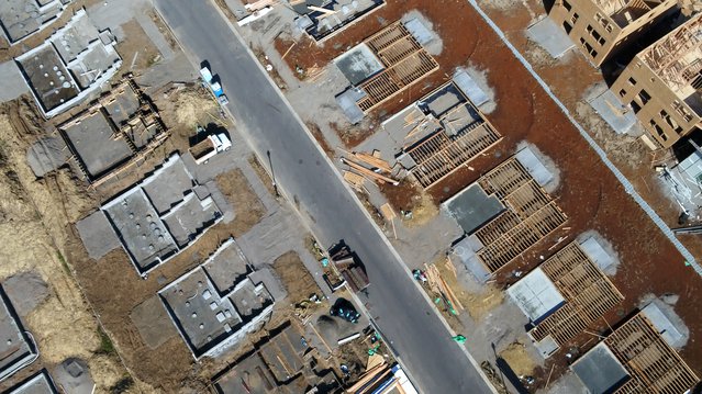 Luchtfoto wijk in aanbouw door VCNW (bron: shutterstock.com)