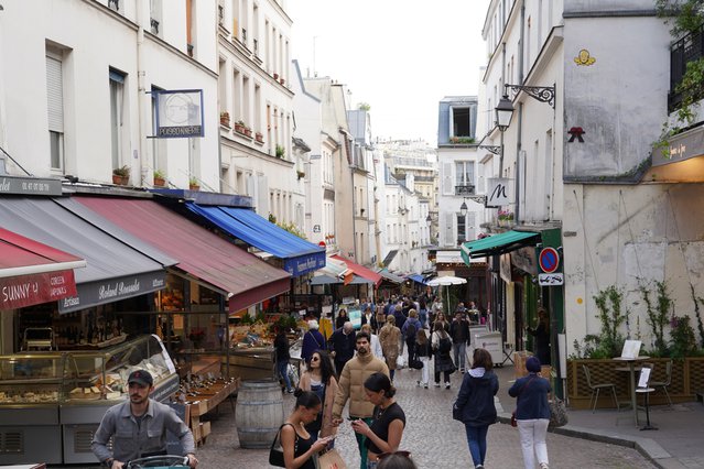 Rue Mouffetard, Parijs door EricBery (bron: Shutterstock)