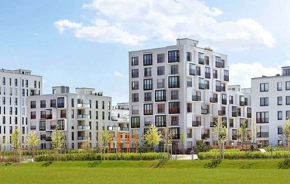 Nieuwbouw aan de rand van de stad door Anselm Baumgart (bron: Shutterstock)