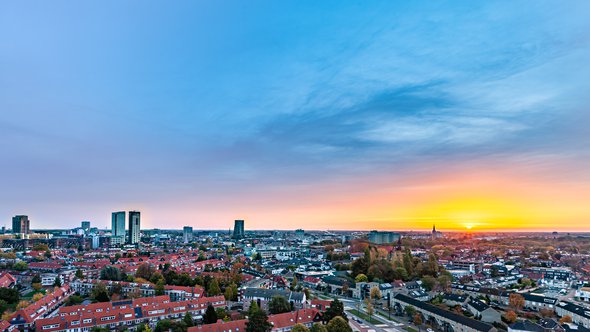 Skyline Eindhoven door Ivo Verschuuren (bron: Shutterstock)