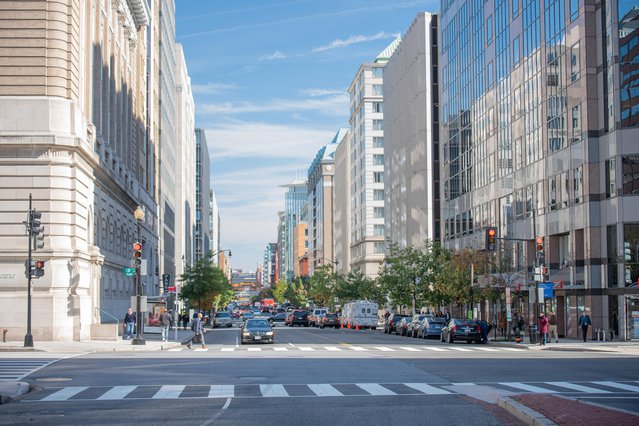 Downtown Washington DC door Evgenia Parajanian (bron: Shutterstock)