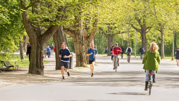 Het Vondelpark in Amsterdam door Jan van der Wolf (bron: Shutterstock)