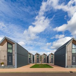 Eco vriendelijke huizen in Nijkerk door INTREEGUE Photography (bron: Shutterstock)