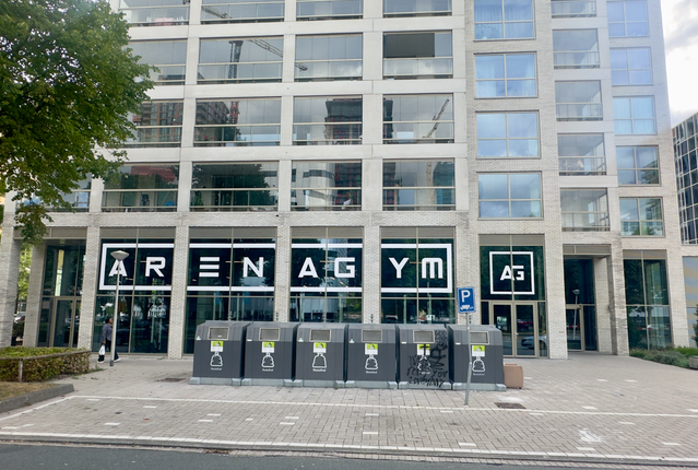 Afvalcontainers bij KARSP door Kees de Graaf (bron: Gebiedsontwikkeling.nu)