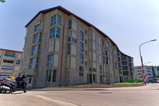 District Schwamendingen, Zurïch door Michael Derrer Fuchs (bron: Shutterstock)