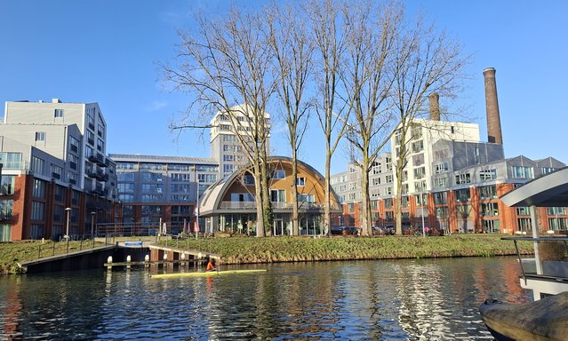 Merwedekanaal en De Wilhelminawerf door Haan & Laan (bron: Haan & Laan)