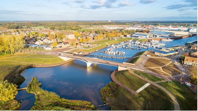 Wanssum na de werkzaamheden door Paul Poels fotografie (bron: Projectbureau Ooijen-Wanssum)