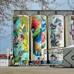 Silo's Tramkade door Brigit Laumen (bron: Brigit Laumen)