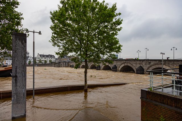 Overstroming, Maastricht door Kim Willems (bron: Shutterstock)