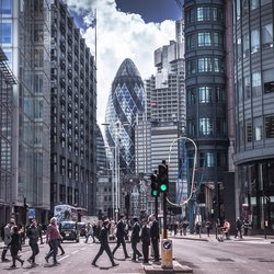 City of London, Londen door IR Stone (bron: shutterstock.com)