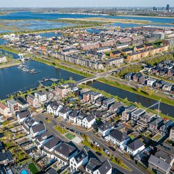 Flevoland polder, Almere door Pavlo Glazkov (bron: Shutterstock)