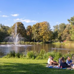 Vondelpark in Amsterdam door Wolf-photography (bron: Shutterstock)