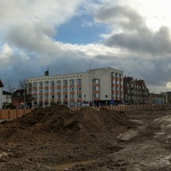 Taastrup Torv in the mud.jpg