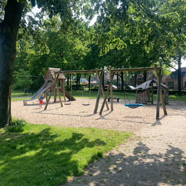 Naast voldoende speelmogelijkheden, is de combinatie met groen belangrijk in Breda door Inge Wolters (bron: Inge Wolters)