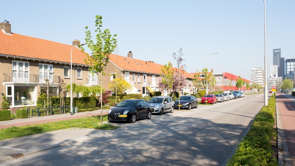 Rijtjeshuizen in Leeuwarden door Fortgens Photography (bron: Shutterstock)