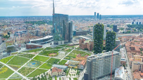 Bosco verticale, Milaan door Alessandro Perazzoli (bron: Shutterstock)