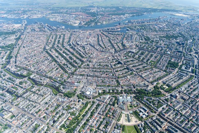 Grachtengordel, Amsterdam door Aerovista Luchtfotografie (bron: shutterstock)