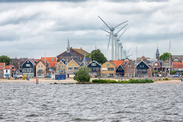 Windmolens in Urk door T.W. van Urk (bron: Shutterstock)