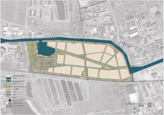 Plattegrond van De Suikerzijde door Gemeente Groningen (bron: Gemeente Groningen)