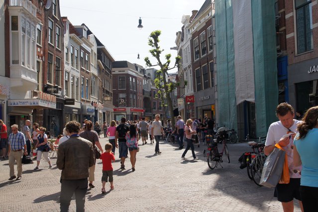 Levendig winkelgebied (Haarlem) - Flickr (bron: Flickr)