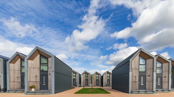 Eco vriendelijke huizen in Nijkerk door INTREEGUE Photography (bron: Shutterstock)