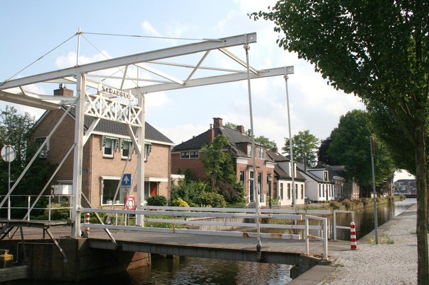 De Overdiep in Veendam, Groningen door Joop Hoek (bron: Shutterstock)