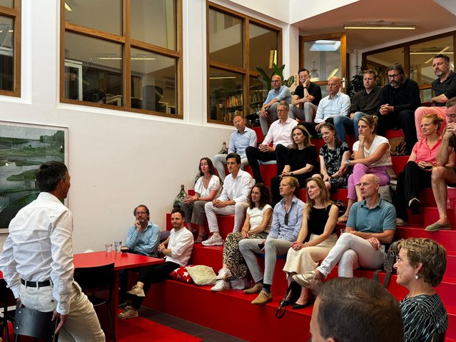 Een groep experts kwam bij elkaar bij het Podium voor Gebiedsontwikkeling door SITE UD (bron: SITE UD)