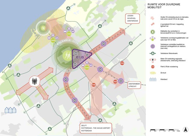 mobiliteit Den Haag Central Innovation District