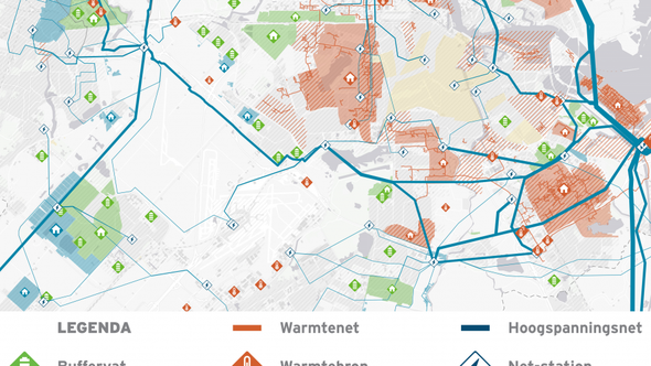 Fictieve themakaart regionale energiestrategie door Over Morgen (bron: Over Morgen)