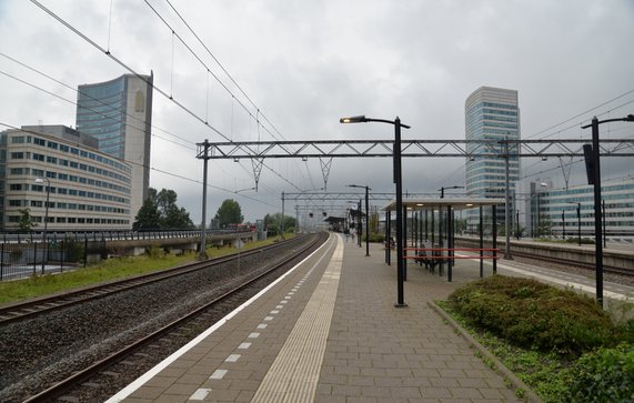 Hoofddorp Treinstation, Amsterdam door Kollawat Somsri (bron: Shutterstock)
