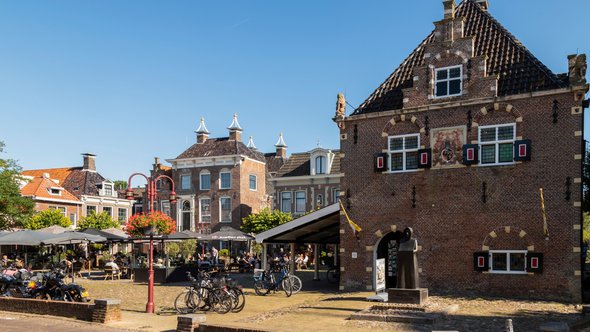 Workum, Friesland door Jan van der Wolf (bron: Shutterstock)