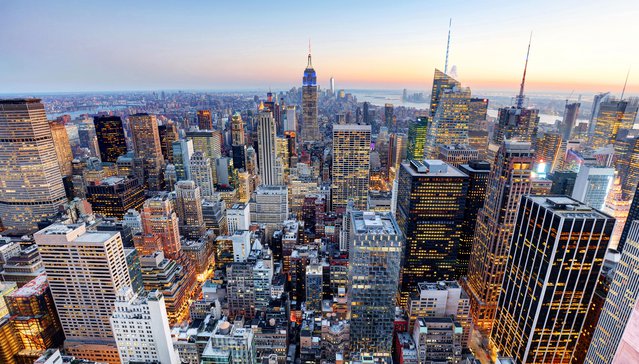 Manhattan, New York door TTstudio (bron: Shutterstock)