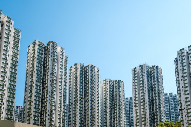 Appartementen in Hongkong door hanohiki (bron: Shutterstock)
