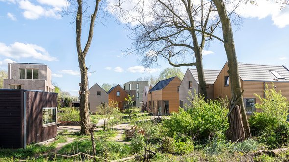 Project Groeneweerd, onderdeel van de Tuinen van Zandweerd in Deventer. door Jonah Samyn (bron: De Architect)